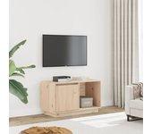 Mueble de TV VIDAXL Marrón Madera (74x35x44 cm )