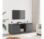 Mueble de TV VIDAXL Gris Madera (110.5x35x44 cm)