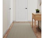 Sisal Silver Apariencia Corsia Alfombra 80x300 cm