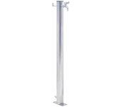 Columna de agua de jardín 60 cm acero inoxidable redonda