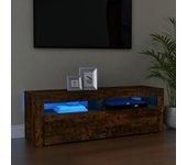 Mueble de TV VIDAXL Marrón Madera contrachapada (120x35x40 cm )