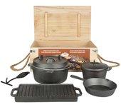 Esschert Design Juego Cocina Camping 7 Unidades