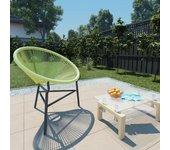 Silla de jardín Acapulco en Polyrattan Green