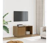 Mueble de TV VIDAXL Marrón Madera (74x35x44 cm )