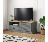 Mueble De Tv VIDAXL Gris Madera (106x40x40 cm)