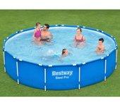 Bestway Estructura de piscina Steel Pro 396x84 cm