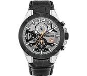 Reloj POLICE Hombre (Piel - Negro)