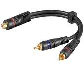 Cable de Audio GOOBAY (2 m - Negro)