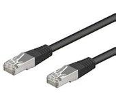 Goobay CAT 5-050 SFTP Black 0.50m cable de red 0,5 m Negro