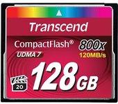 Transcend 128gb 800x Cf Compactflash Mlc