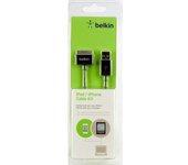 Belkin USB 2.0/Apple 30-pin, 3m cable de teléfono móvil USB A Apple 30-p Blanco