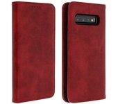 Funda Samsung Galaxy S10 AVIZAR FOLIO-ROTARY-RD-G973F Rojo