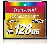 Transcend 1000x CompactFlash 128GB memoria flash