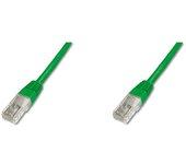 Cable de Red DIGITUS (RJ45 - 7 m - Verde)