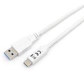 Equip Cable USB 3.2 a USB-C 5G Macho/Macho 2m Blanco