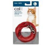 Catit Correa Extra Larga Roja para gatos 3m