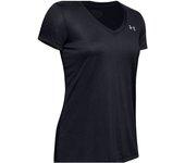 Camiseta under armour tech ssv solid mujer black