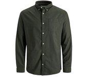 Camisa jack & jones oxford s21 hombre forest night