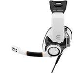 Cascos reducción de ruido gaming con cable micrófono Epos GSP 601 - Blanco/Negro