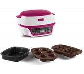 Robot olla Tefal Cake factory KD801811 L -Blanco/Rosa