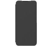 Funda Galaxy A10 y pantalla protectora - Piel - Negro