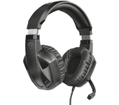 auriculares trust gaming gxt 412 celaz  microfono - almohadillas gran tamaño - altavoces activos