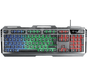 teclado + raton gaming trust gxt 845 tural gaming combo ilum. led  22460