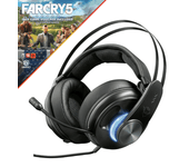 auriculares trust gaming gxt 383 dion 7.1 sonido envolvente -vibracion-+ juego far cry 5 de regalo 22783