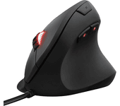 mouse optico trust gaming gxt 144 rexx vertical iluminacion led  rgb dpi 10000  dpi  6 botones programables 22991