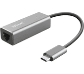 adaptador trust - usb-c a rj45 giga  hembra  23771