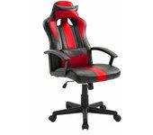 Silla Gaming Color Negro Y Rojo Crash