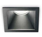 Game - Foco empotrable led 1 luz Negro - Ideal Lux