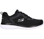 Zapatilla Mujer Skechers Bountiful Negro/Blanco