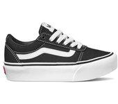 Zapatillas vans ward platform girls black