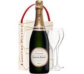 Estuche Laurent-Perrier La Cuvée + 2 Copas LAURENT-PERRIER