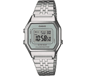 Casio Reloj La680-wea Plateado Mujer