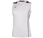 Mizuno Camiseta Sin Mangas Hex Blanco