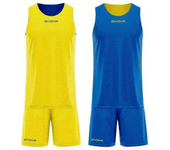 Ropa niños Equipaciones completas Givova Doble Conjunto Azul