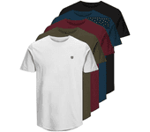 Camiseta JACK & JONES Hombre (Multicolor - L)