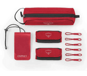 Osprey Kit Luggage Customization Rojo Estuches