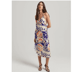 Superdry Vestido Vintage Midi Halter Slip