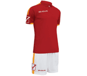 Ropa hombre Equipaciones completas Givova Conjunto Play Rojo,Blanco