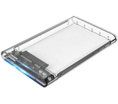 CAJA HDD 2.5 COOLBOX TRANSPARENTE