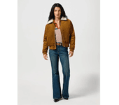 Wrangler Chaqueta Bomber Aviator Marrón