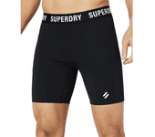 Superdry Mallas Cortas Core Tight Negro