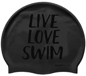 Buddyswim Gorro De Natación Live Love Swim Silicone