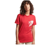 Camiseta de Mujer SUPERDRY Rojo (L)