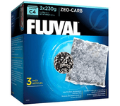 Fluval Filtro Zeo Carb C4 3 Unidades