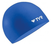 Tyr Gorro De Natación Wrinkle Free Silicone Navy