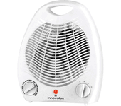 Calefactor de aire caliente 1000/2000W, Ventilacion aire caliente, Calefaccion de hogar, calentador para baño, Estufa de comedor, Termostato Regulable 1000W - 2000W para Casa, Ventilador con aire natural o caliente Sistema de Seguridad Antivuelco